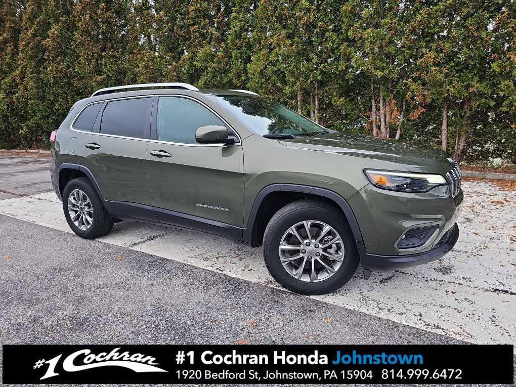 used 2021 Jeep Cherokee car, priced at $22,998