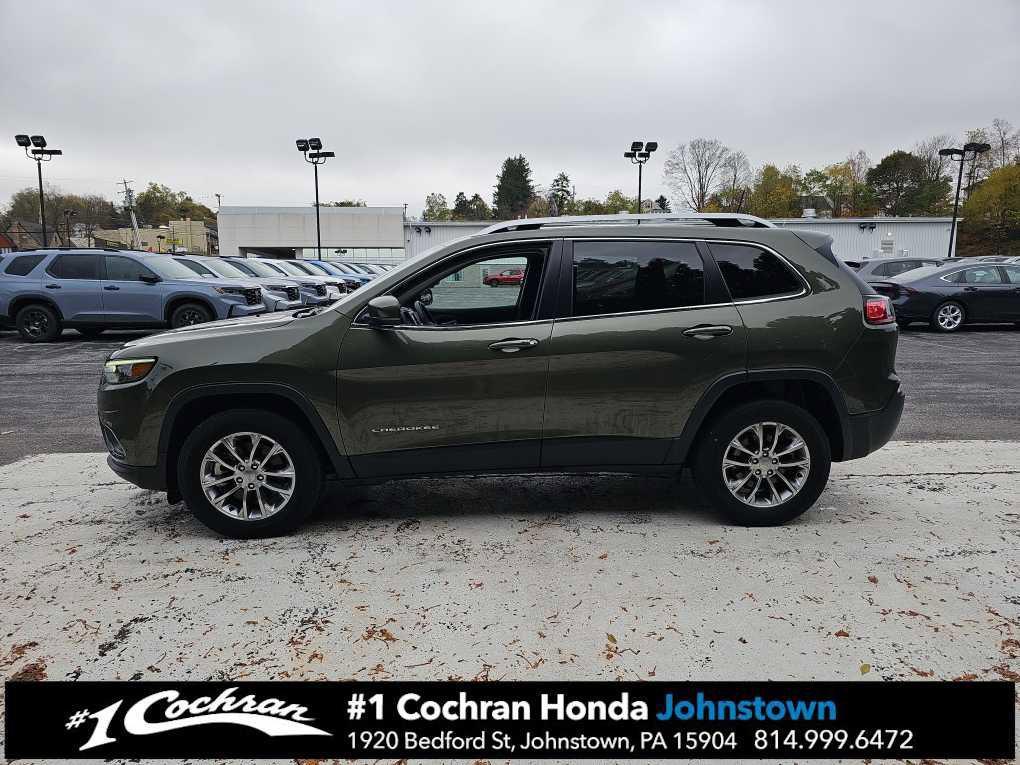 used 2021 Jeep Cherokee car, priced at $21,998