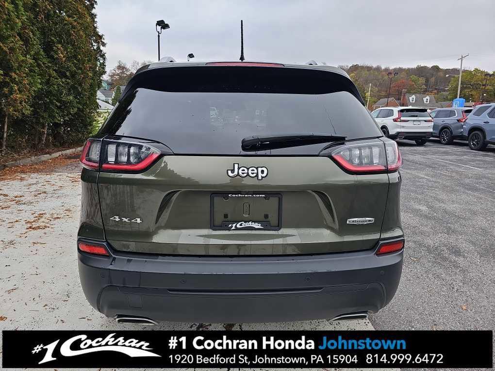 used 2021 Jeep Cherokee car, priced at $21,998