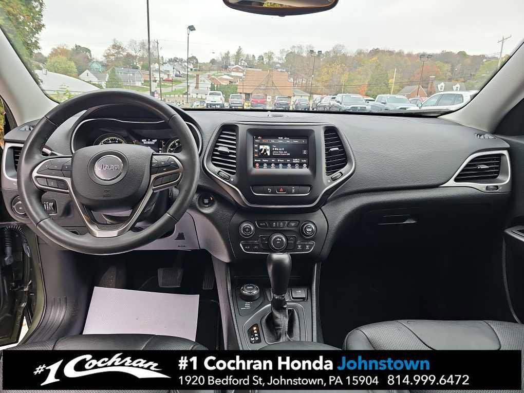 used 2021 Jeep Cherokee car, priced at $21,998