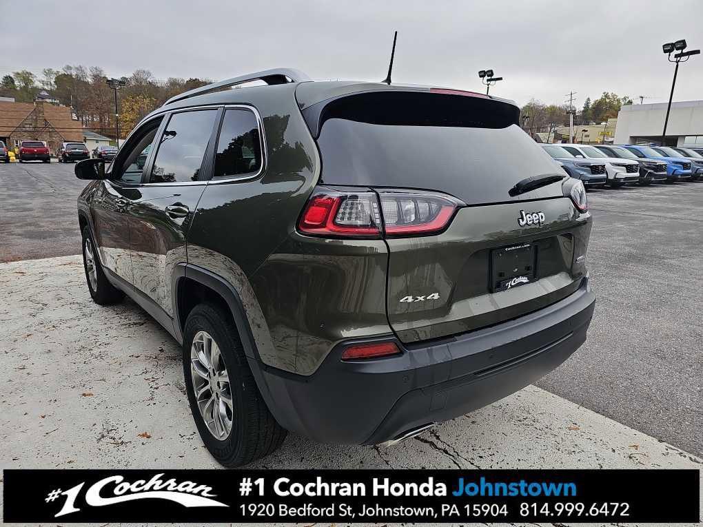 used 2021 Jeep Cherokee car, priced at $21,998