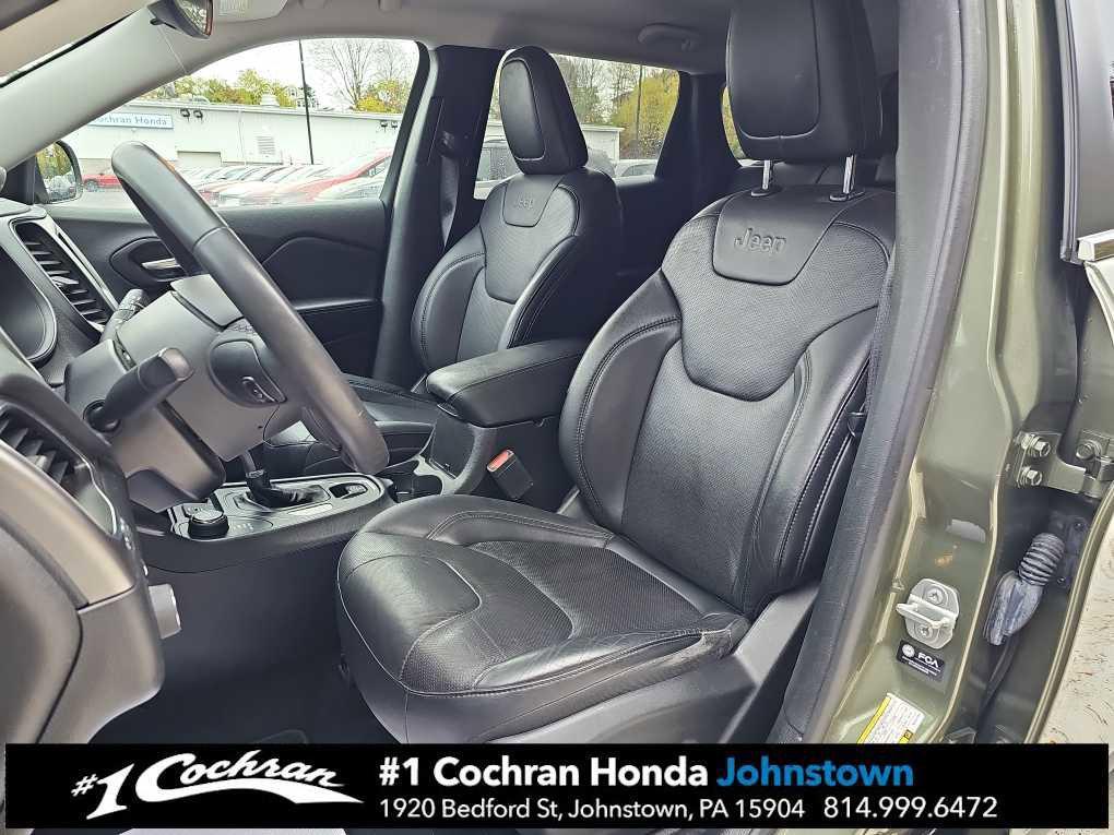 used 2021 Jeep Cherokee car, priced at $21,998