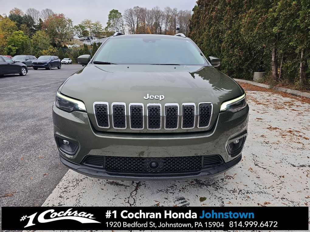used 2021 Jeep Cherokee car, priced at $21,998