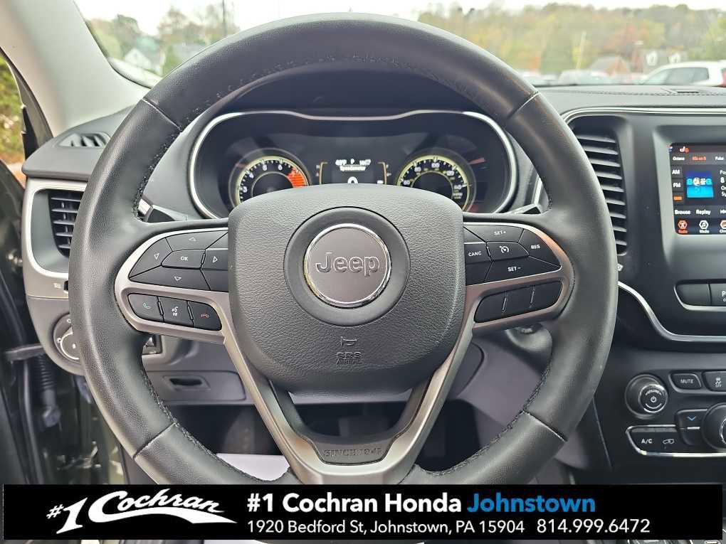 used 2021 Jeep Cherokee car, priced at $21,998