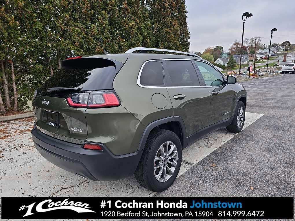 used 2021 Jeep Cherokee car, priced at $21,998