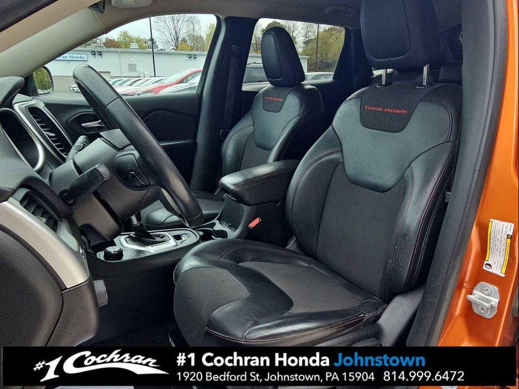 used 2015 Jeep Cherokee car, priced at $12,990