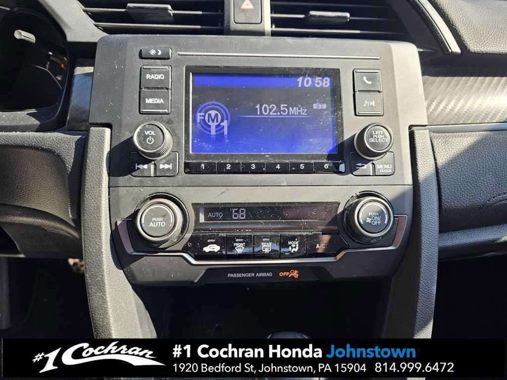 used 2017 Honda Civic car, priced at $15,595