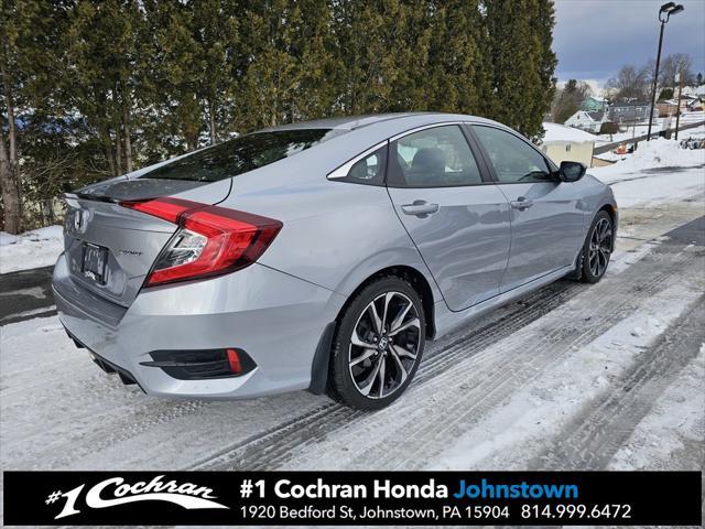 used 2019 Honda Civic car, priced at $17,525