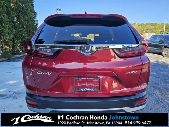 used 2021 Honda CR-V car, priced at $23,498