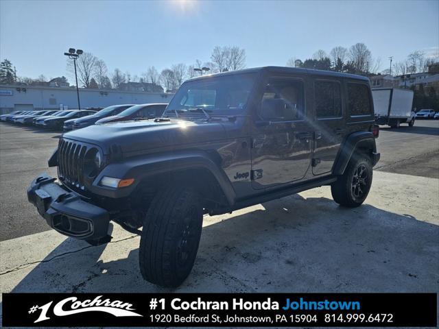 used 2021 Jeep Wrangler Unlimited car, priced at $29,725