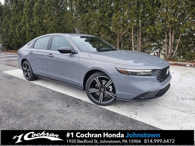 new 2025 Honda Accord Hybrid car, priced at $33,547