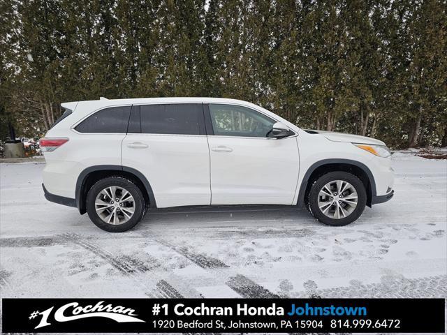 used 2014 Toyota Highlander car, priced at $12,525