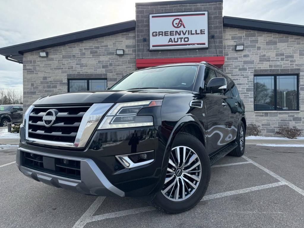 used 2022 Nissan Armada car, priced at $34,995