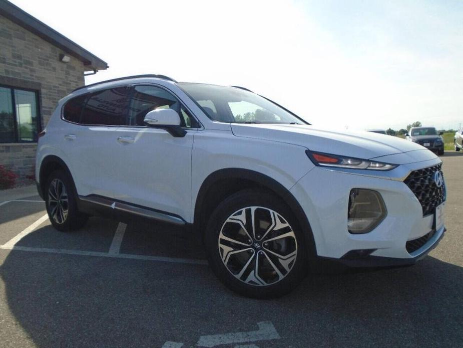 used 2019 Hyundai Santa Fe car, priced at $14,995