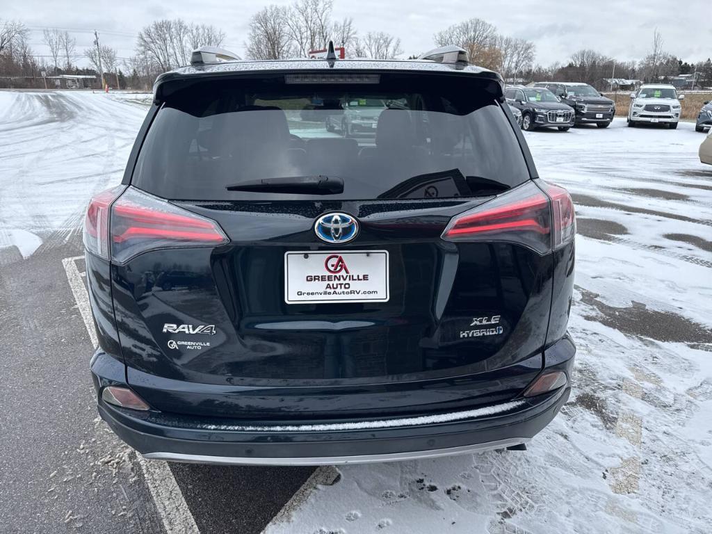 used 2018 Toyota RAV4 Hybrid car, priced at $24,995