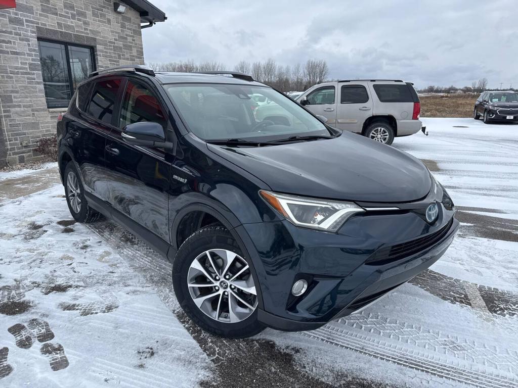 used 2018 Toyota RAV4 Hybrid car, priced at $24,995