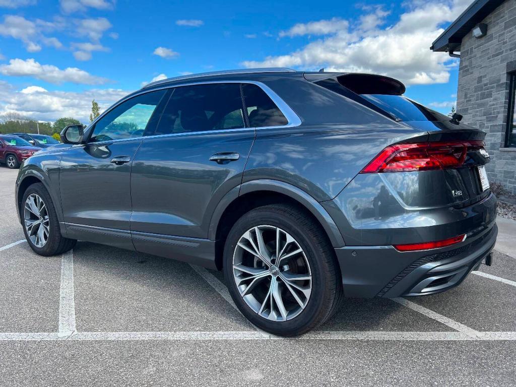 used 2021 Audi Q8 car, priced at $44,995