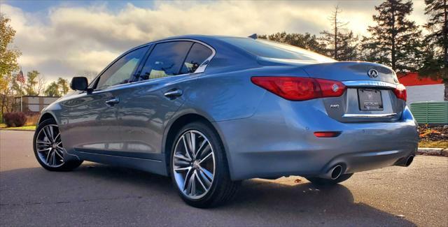 used 2015 INFINITI Q50 car, priced at $18,888