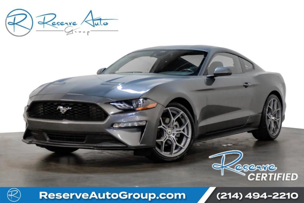 used 2021 Ford Mustang car, priced at $27,088