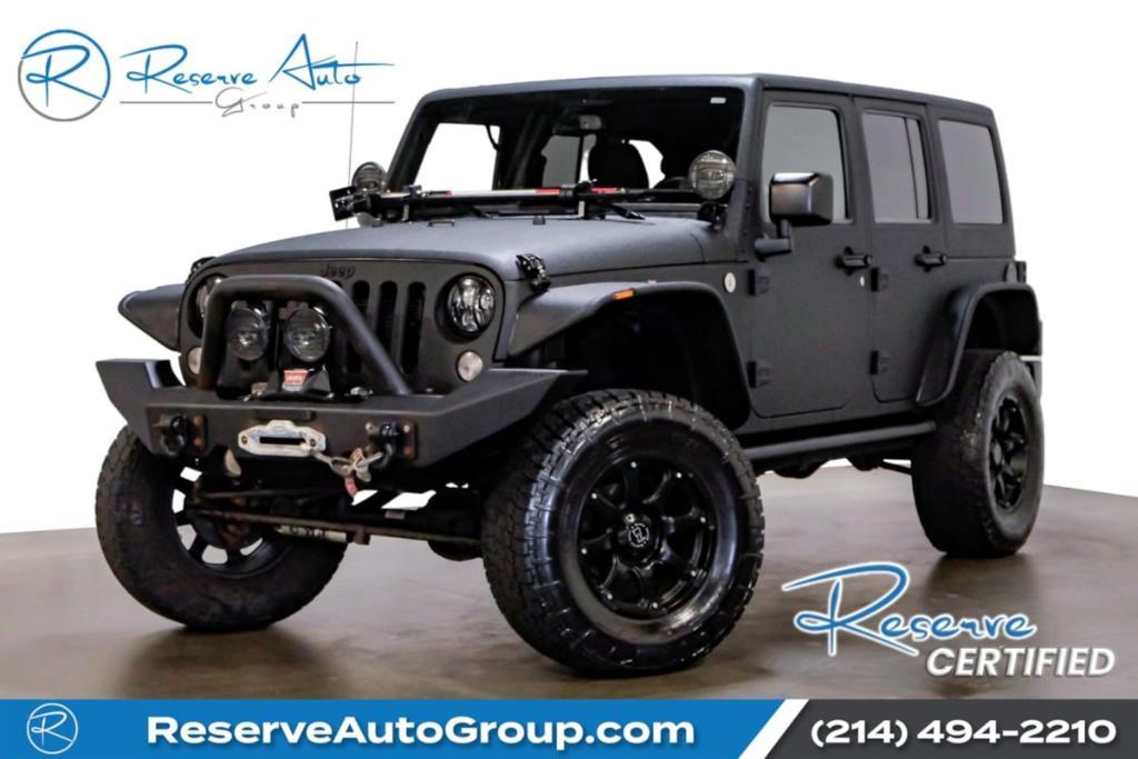used 2015 Jeep Wrangler Unlimited car, priced at $32,988