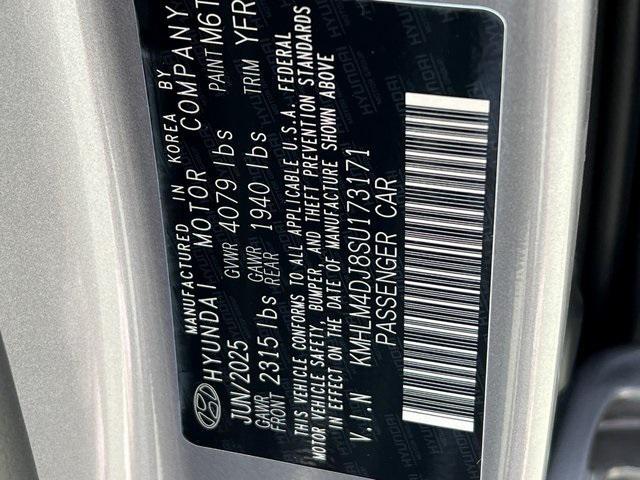 new 2025 Hyundai ELANTRA HEV car, priced at $27,315