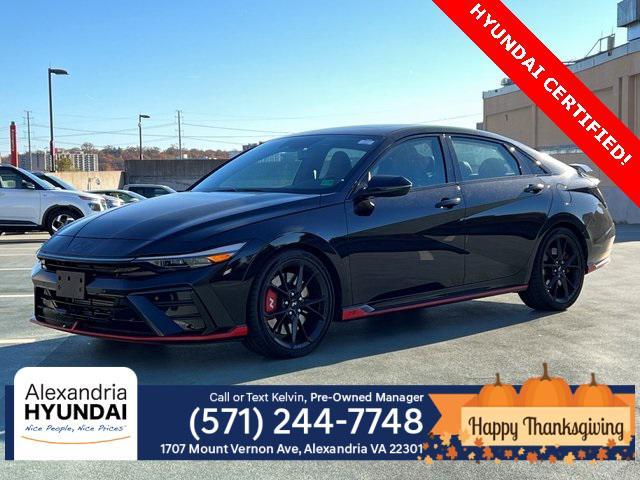 used 2025 Hyundai ELANTRA N car, priced at $32,975