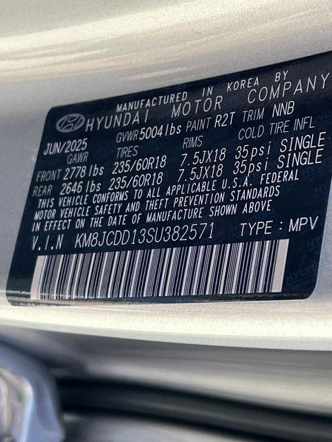 new 2025 Hyundai TUCSON Hybrid car, priced at $38,750