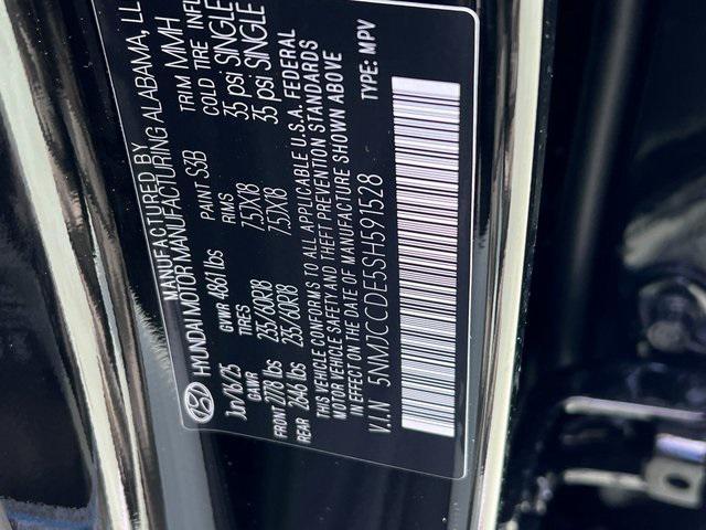new 2025 Hyundai Tucson car, priced at $37,365