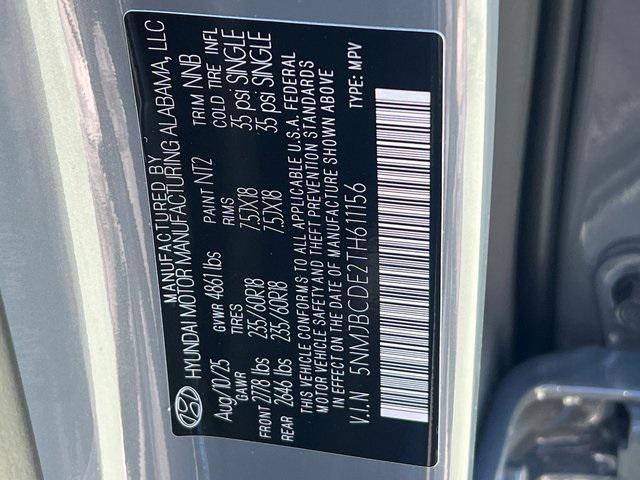 new 2026 Hyundai Tucson car, priced at $34,765