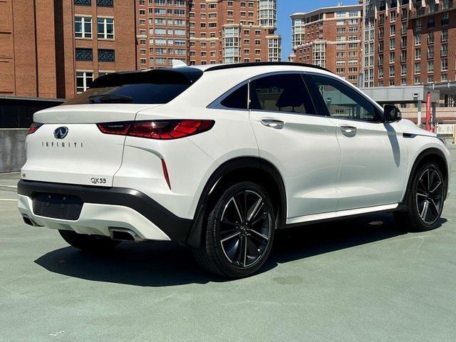 used 2022 INFINITI QX55 car, priced at $34,777