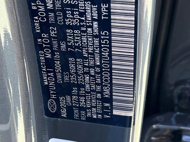 new 2026 Hyundai TUCSON Hybrid car, priced at $37,385