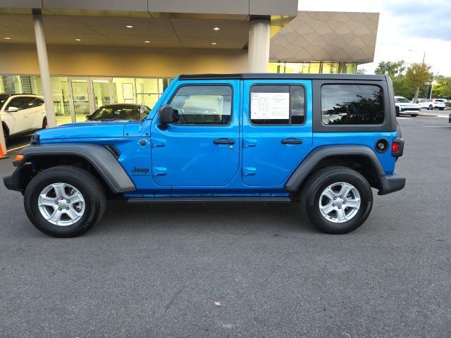 used 2023 Jeep Wrangler car, priced at $34,599