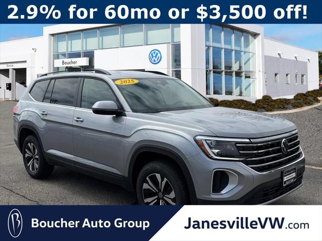 new 2025 Volkswagen Atlas car, priced at $37,692