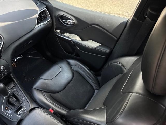 used 2021 Jeep Cherokee car, priced at $19,000