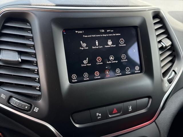 used 2021 Jeep Cherokee car, priced at $19,000