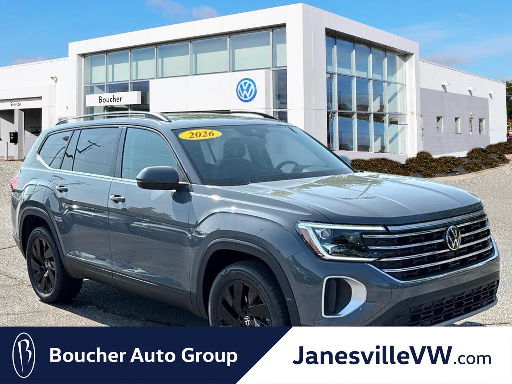 new 2026 Volkswagen Atlas car, priced at $49,530