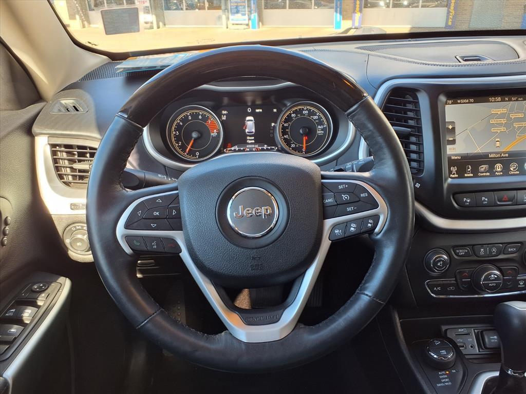 used 2017 Jeep Cherokee car, priced at $17,500