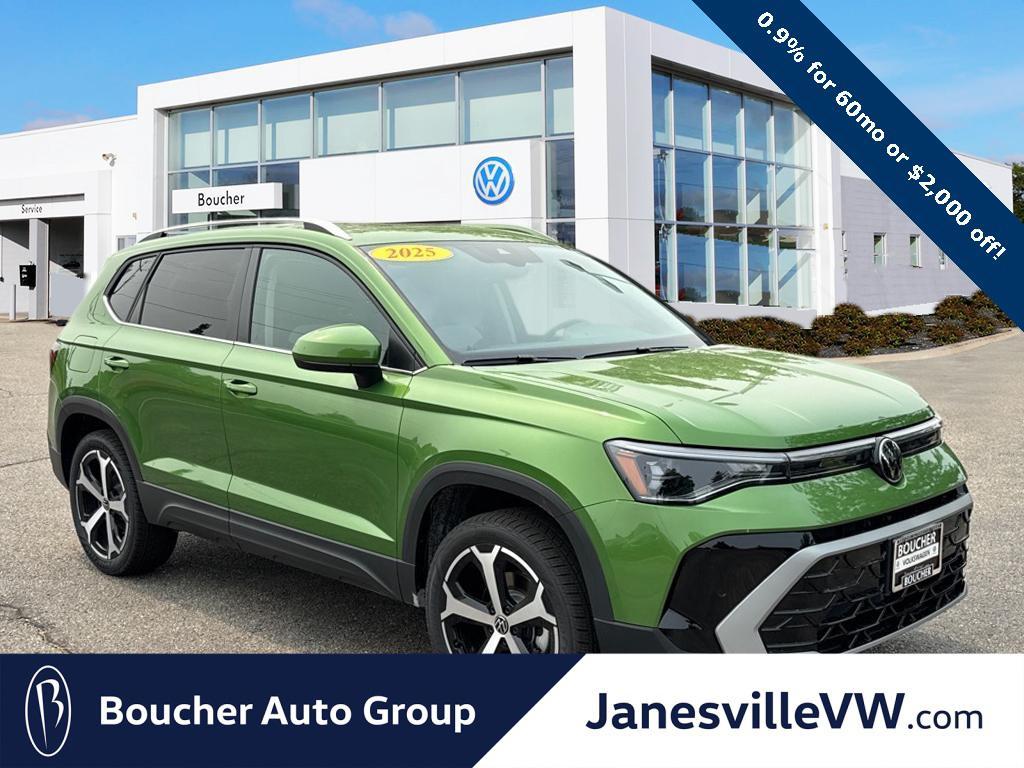 new 2025 Volkswagen Taos car, priced at $34,484