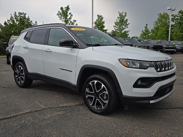 used 2022 Jeep Compass car, priced at $24,995