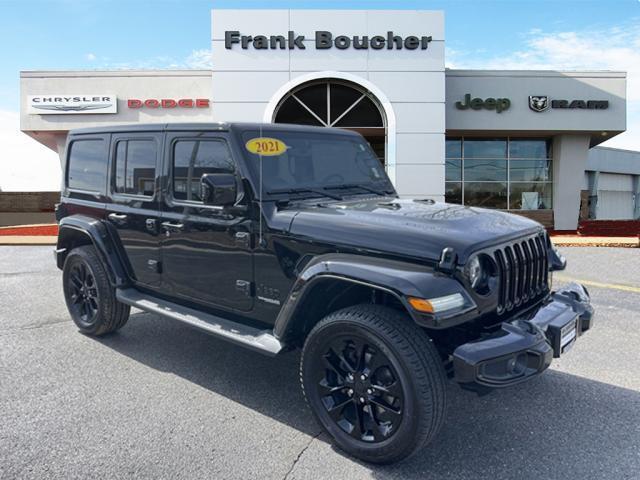 used 2021 Jeep Wrangler Unlimited car, priced at $30,255