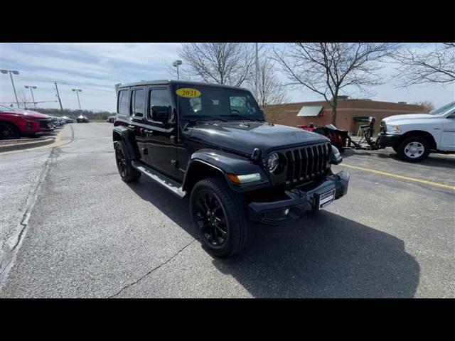 used 2021 Jeep Wrangler Unlimited car, priced at $30,255