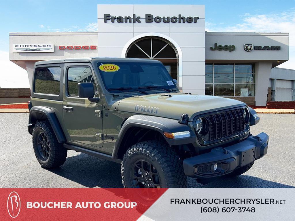 new 2026 Jeep Wrangler car, priced at $47,612