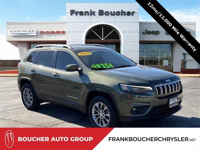 used 2020 Jeep Cherokee car, priced at $17,630