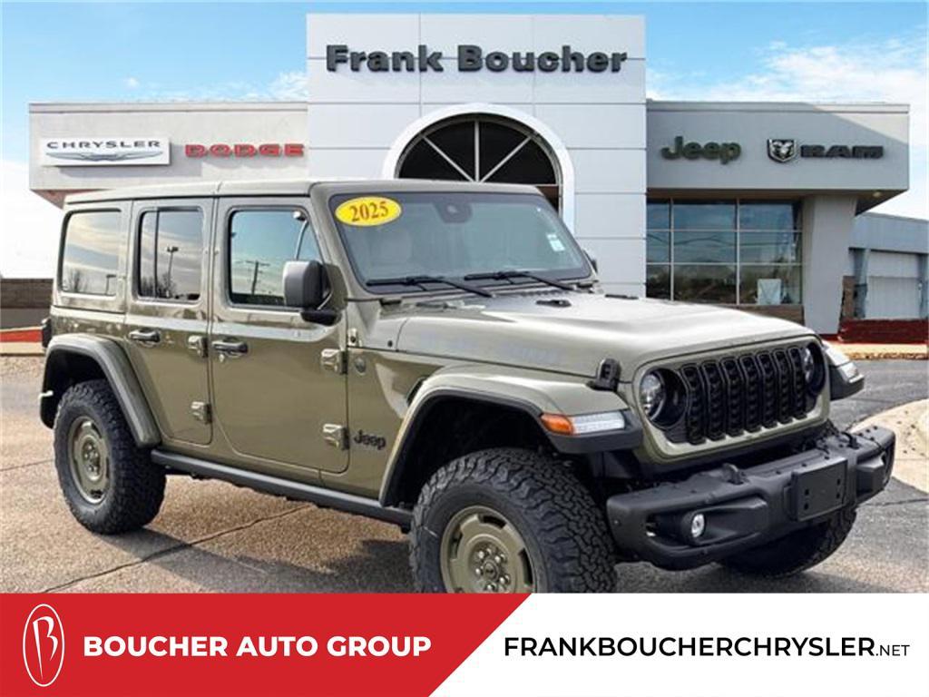new 2025 Jeep Wrangler 4xe car, priced at $59,294