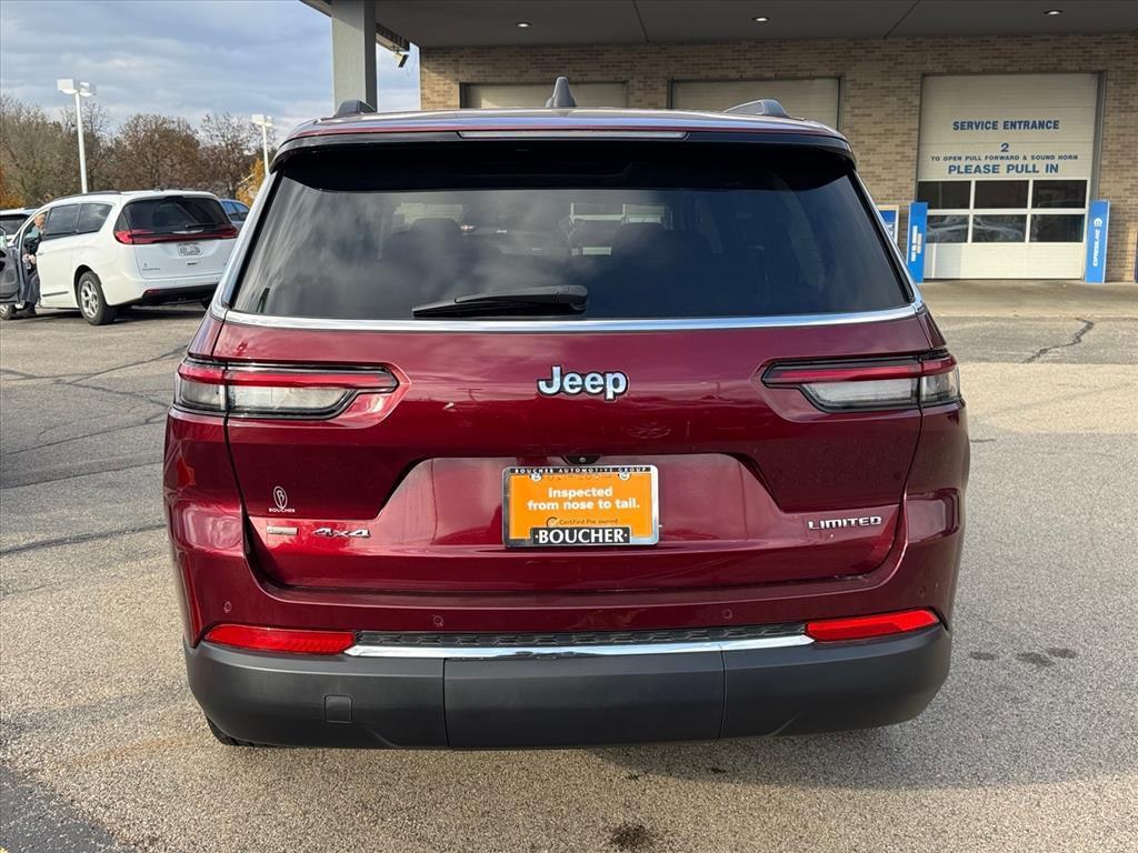 used 2022 Jeep Grand Cherokee L car, priced at $30,000