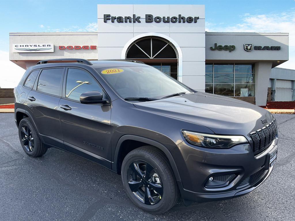 used 2021 Jeep Cherokee car, priced at $19,495
