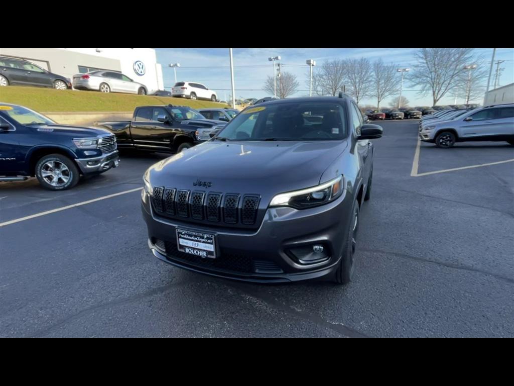 used 2021 Jeep Cherokee car, priced at $19,495