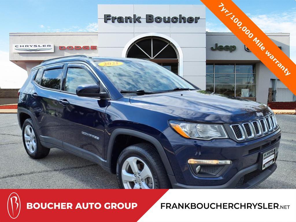 used 2021 Jeep Compass car, priced at $20,502