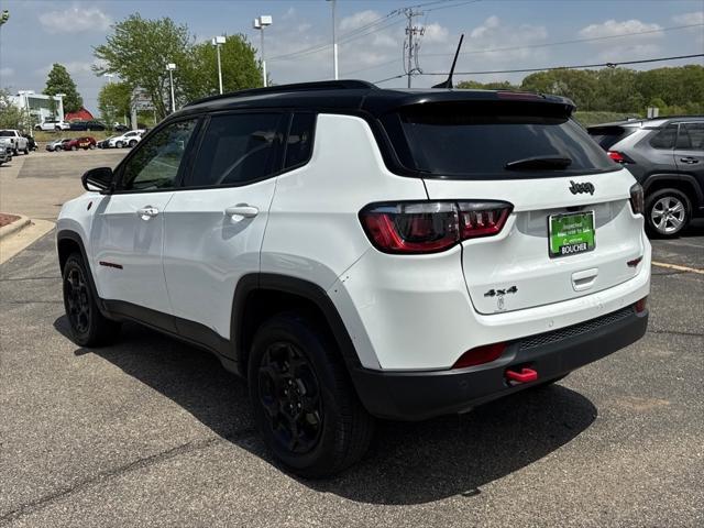 used 2023 Jeep Compass car, priced at $25,597