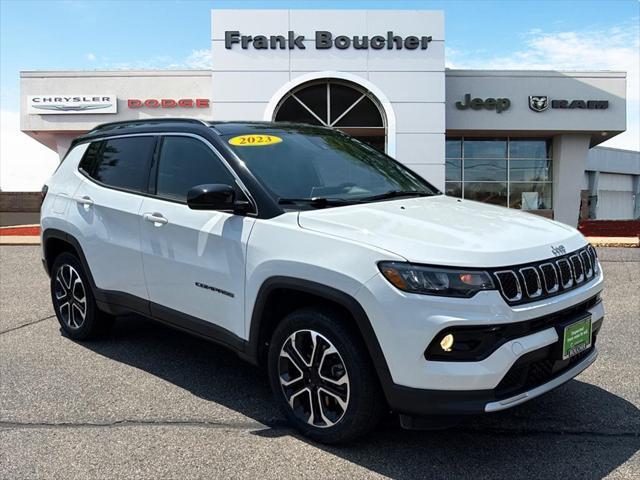 used 2023 Jeep Compass car, priced at $27,629